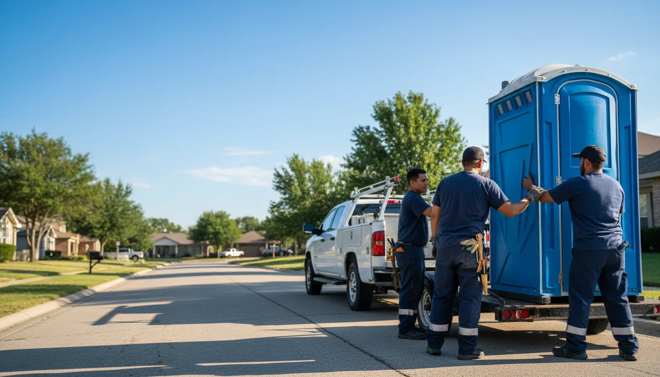 Portable Toilet Rental in Wakarusa, KS near me